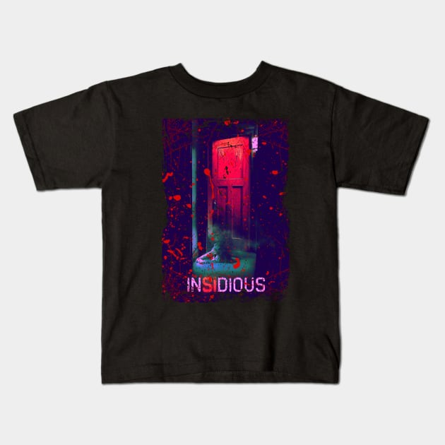 Ian Insidious Echoes Of Malevolence Kids T-Shirt by Crazy Frog GREEN